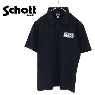 ショット(schott)の【Schott】Binders ワッペンロゴ ポロシャツ(ポロシャツ)