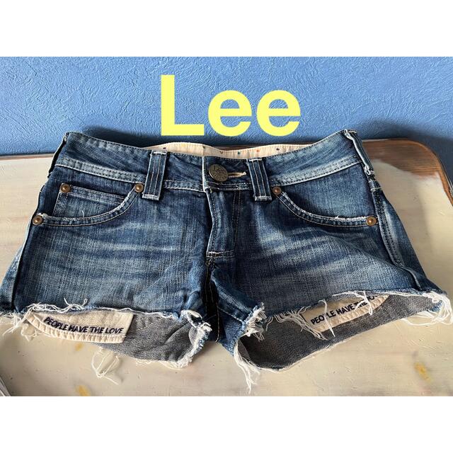 リー　ローライズ　ショートパンツ　Lee  デニム