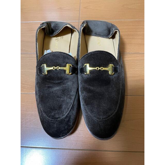 DEUXIEME CLASSE(ドゥーズィエムクラス)のCAMINANDO VELOUR BIT SLIP ON 38 レディースの靴/シューズ(スリッポン/モカシン)の商品写真