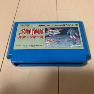ファミリーコンピュータ(ファミリーコンピュータ)のファミコン　スターフォース　カセットのみ(家庭用ゲームソフト)