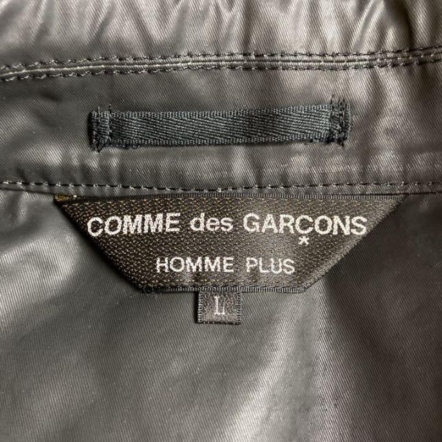 フローラル COMME DES GARÇONS HOMME PLUSコットン混ジャケット黒
