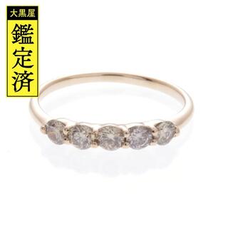 ノンブランドジュエリー ダイヤモンド リング K18PG #6【434】(リング(指輪))