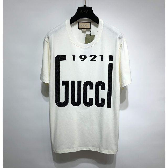 与え グッチ GUCCI Tシャツ XS 1921 100周年記念 abamedyc.com