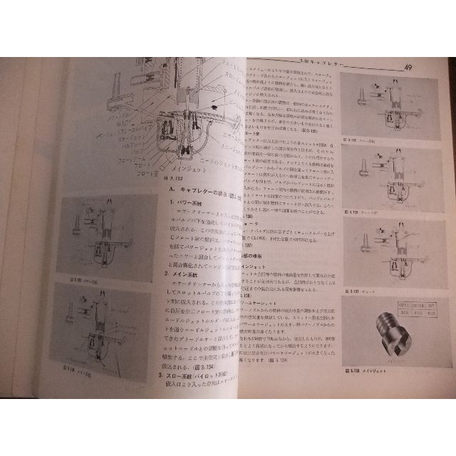 ホンダ　CB72・CB77　サービスマニュアルバイク