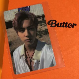 ボウダンショウネンダン(防弾少年団(BTS))のBTS butter ラキドロ　ジン　M2U JIN 韓国限定　トレカ(アイドルグッズ)