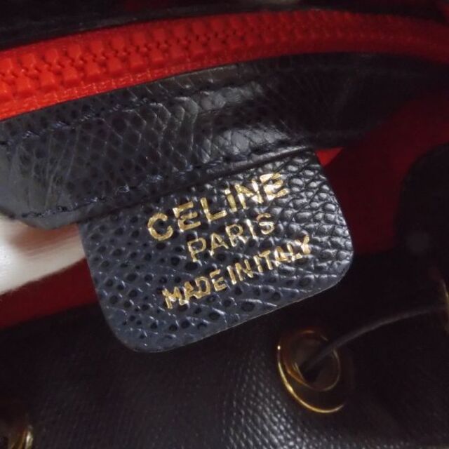 CELINE セリーヌ ショルダーバッグ 1点 ブラック系 巾着 AM3318W