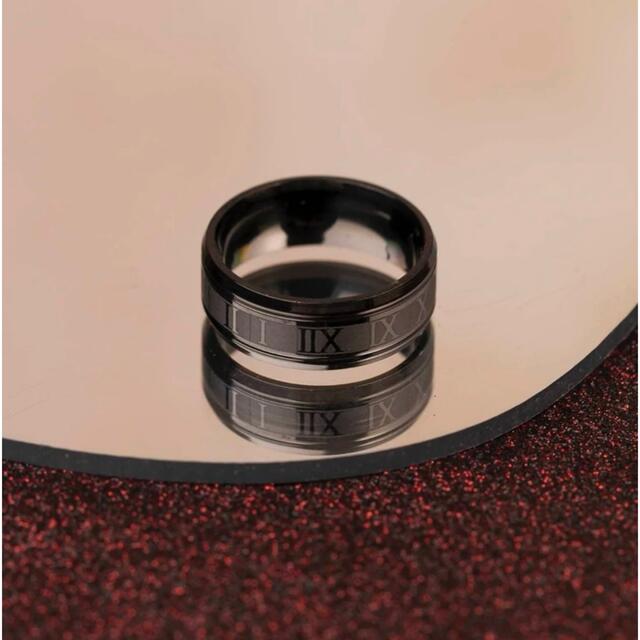 ファッションリング ブラック レディースのアクセサリー(リング(指輪))の商品写真