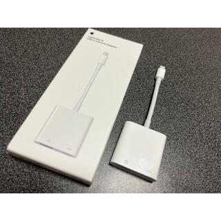 アップル(Apple)のLightning - USB 3カメラアダプタ MK0W2AM/A/Apple(その他)