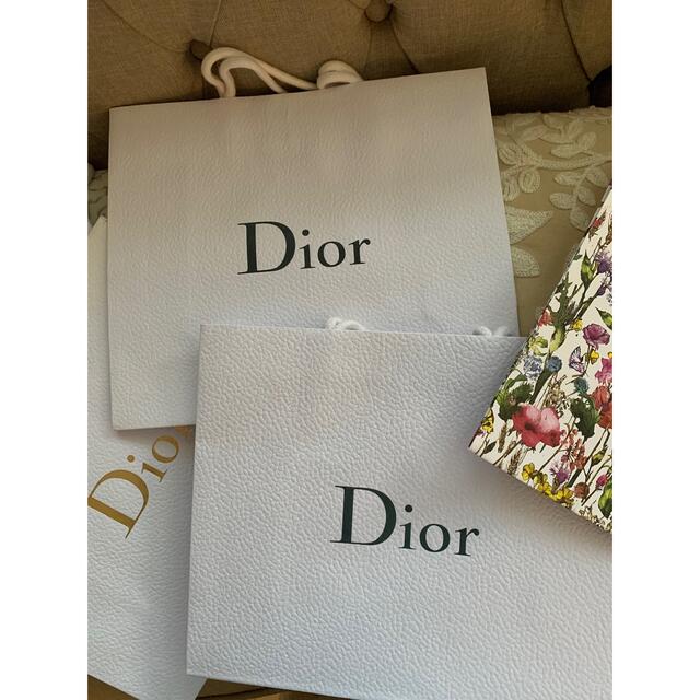 Christian Dior(クリスチャンディオール)のクリスチャンディオール　ショッパー5枚　Miss Dior レディースのバッグ(ショップ袋)の商品写真