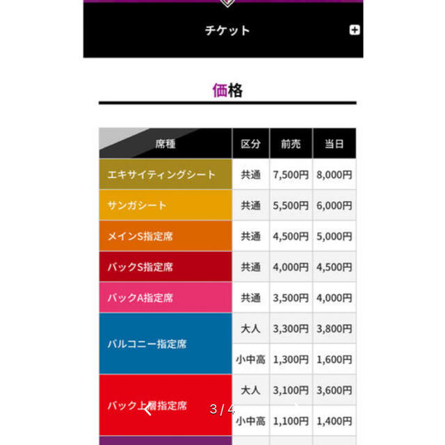 サガン鳥栖VS京都サンガ　チケット2枚ペア