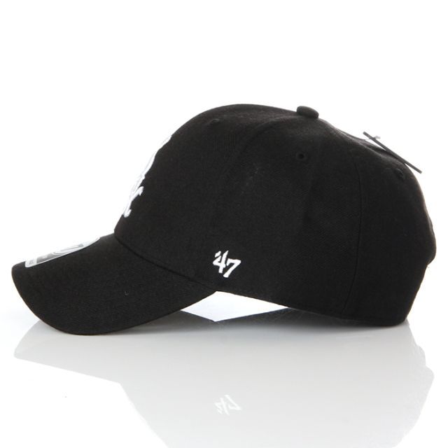 47 Brand(フォーティセブン)の【新品】47BRAND キャップ ホワイトソックス 帽子 黒 メンズ レディース メンズの帽子(キャップ)の商品写真