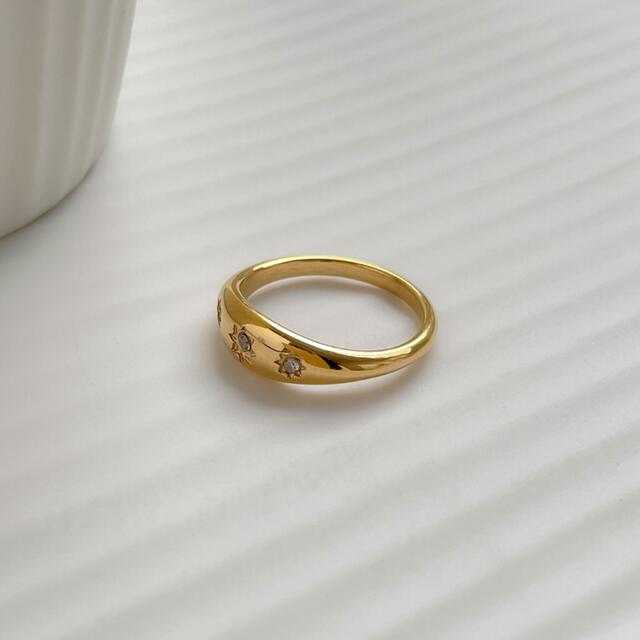 SNIDEL(スナイデル)のZirconia stone ring No.839 レディースのアクセサリー(リング(指輪))の商品写真