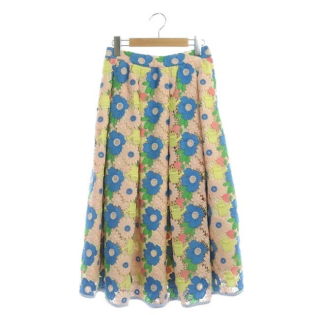 フランシュリッペ franche lippee スカート M マルチカラー