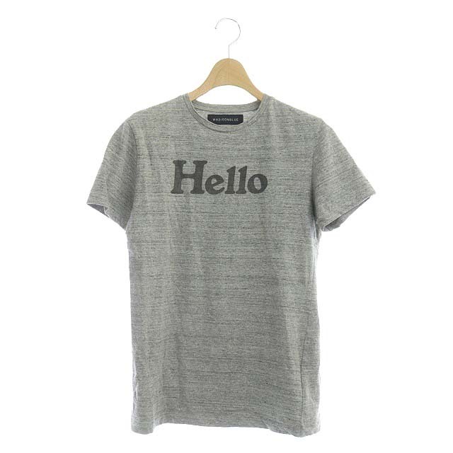 美品【MADISONBLUE/マディソンブルー】HELLO クルーネックTシャツ