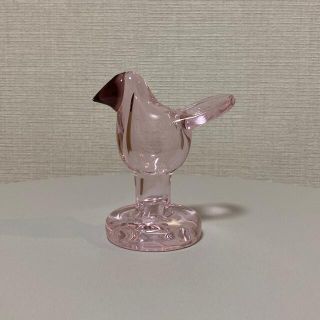 イッタラ(iittala)のsieppo ペールピンクx ダークライラック(置物)