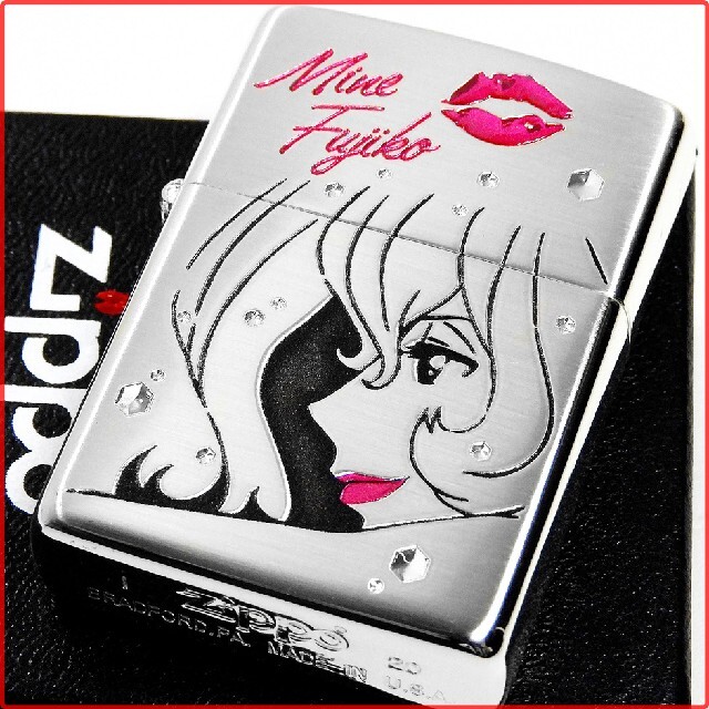 ZIPPO(ジッポー)の新品 ZIPPO ルパン三世 不二子 アフターシャワー 立体 ジッポ ライター メンズのファッション小物(タバコグッズ)の商品写真