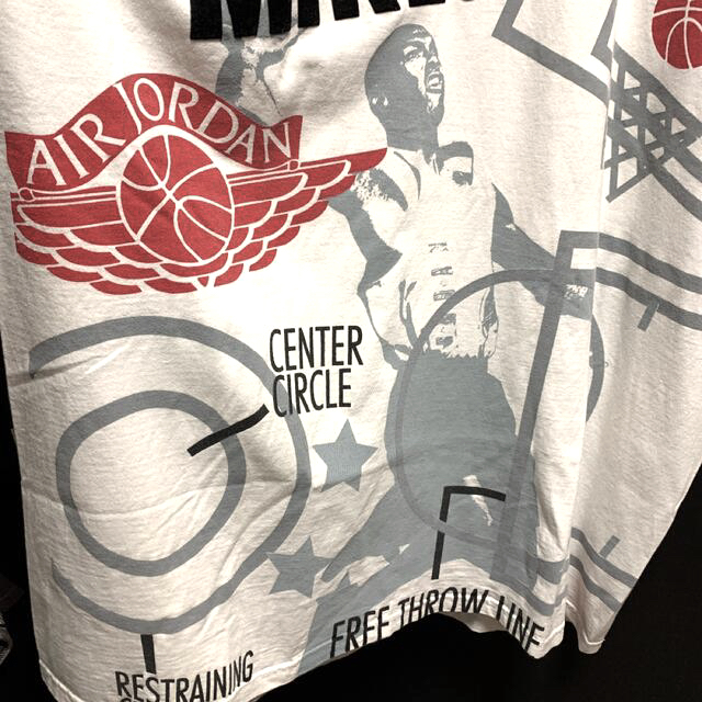 90s ジョーダン ヘビーウエイト Tシャツ オールオーバープリント