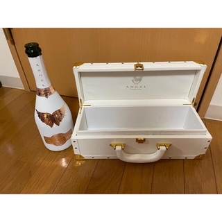 【予約品】エンジェルシャンパン ホワイト ロゼ 空箱 空瓶(小物入れ)