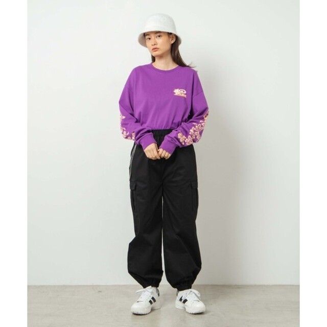 PIKO(ピコ)のPIKO Purple 即完売ロングTシャツ　フリーサイズ レディースのトップス(Tシャツ(長袖/七分))の商品写真