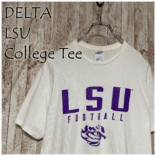 デルタ(DELTA)のDELTA LSU Tシャツ カレッジ アメフト スポーツ ルイジアナ州立大学(Tシャツ/カットソー(半袖/袖なし))