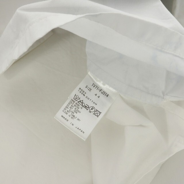 TOGA(トーガ)のトーガ ヴィリリース プリント オープンカラーシャツ 半袖 44 白 メンズのトップス(シャツ)の商品写真
