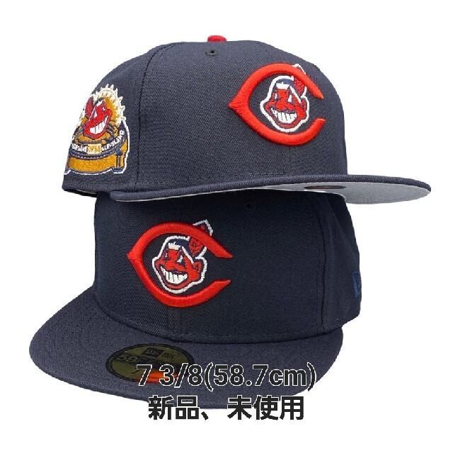 帽子59fifty クリーブランド•インディアンズ カスタムキャップ