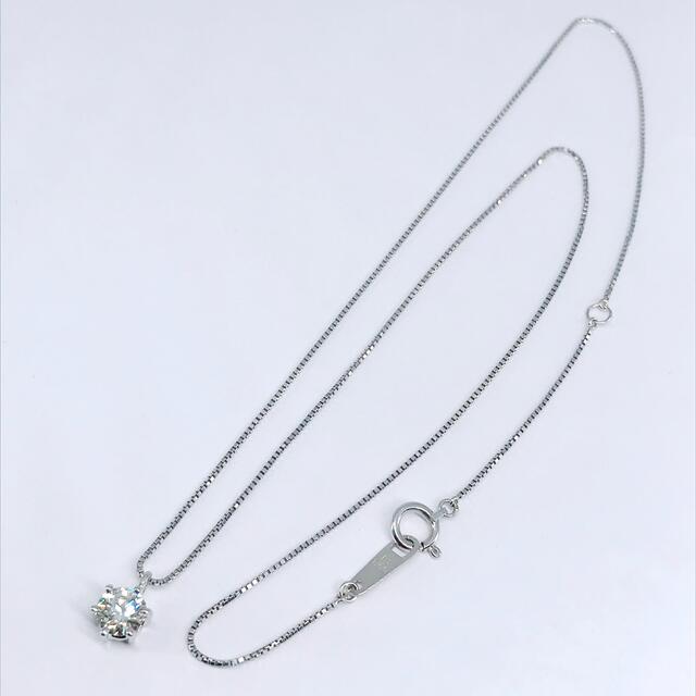 TASAKI(タサキ)の0.55ct タサキ 1粒 ダイヤモンドネックレス プラチナ 大粒 ダイヤ レディースのアクセサリー(ネックレス)の商品写真