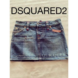 ディースクエアード(DSQUARED2)のDSQUARED2 デニムスカート(ミニスカート)