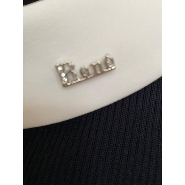 René(ルネ)のRene ルネ♡ロゴプレート付ロールカラー 2WAY '20白襟 36 レディースのトップス(ニット/セーター)の商品写真
