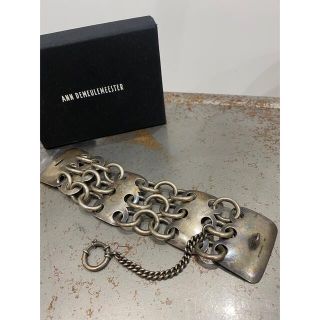 アンドゥムルメステール(Ann Demeulemeester)のANN DEMEULEMEESTERシルバーブレスレット　バングル(ブレスレット)