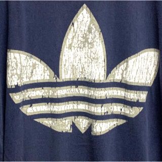 アディダス(adidas)の80s USA製 vintage adidas  両面ビックロゴTシャツ(Tシャツ/カットソー(半袖/袖なし))