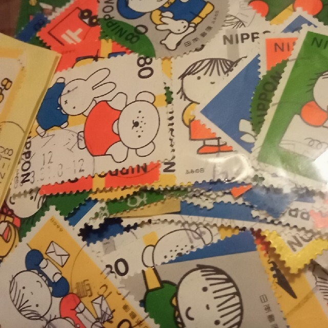 使用済み切手ブルーナ　200枚 エンタメ/ホビーのコレクション(使用済み切手/官製はがき)の商品写真