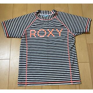 ロキシー(Roxy)の【新品】roxy ロキシー　ラッシュガード　半袖　140(水着)