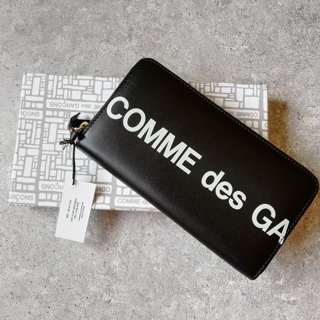 COMME des GARCONS*コムデギャルソン 長財布 ロゴ - 長財布