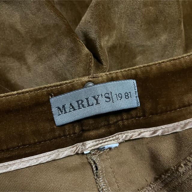 【即納】 MARLY’S 1981 マルリス ベロアパンツ ブラウン 3