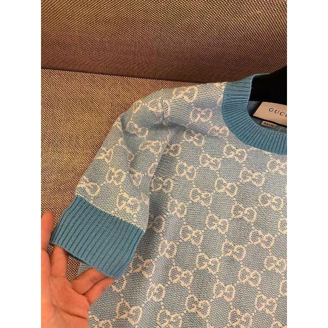 GUCCI グッチ GGコットンラメ 半袖 ニットトップス M 安室奈美恵 www