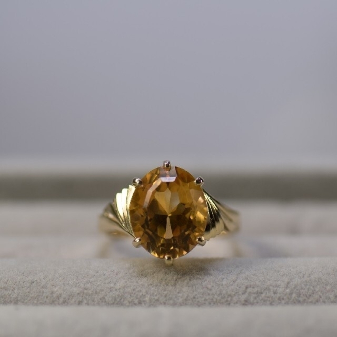 MIKIMOTO - ミキモト K18YG 11.5号 シトリン リングの通販 by nelly