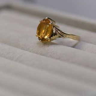 MIKIMOTO - ミキモト K18YG 11.5号 シトリン リングの通販 by nelly