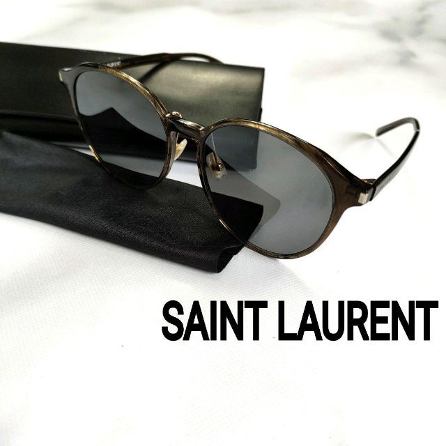 Saint Laurent(サンローラン)の【極美品】サンローラン　サングラス　SL198/K SLIM　003 メンズのファッション小物(サングラス/メガネ)の商品写真