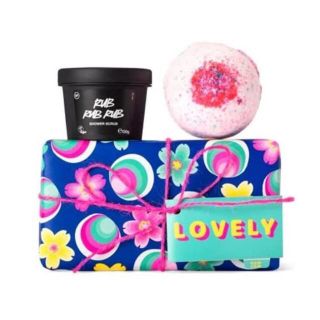 ラッシュ(LUSH)のLUSH バスボム+シャワースクラブセット(入浴剤/バスソルト)