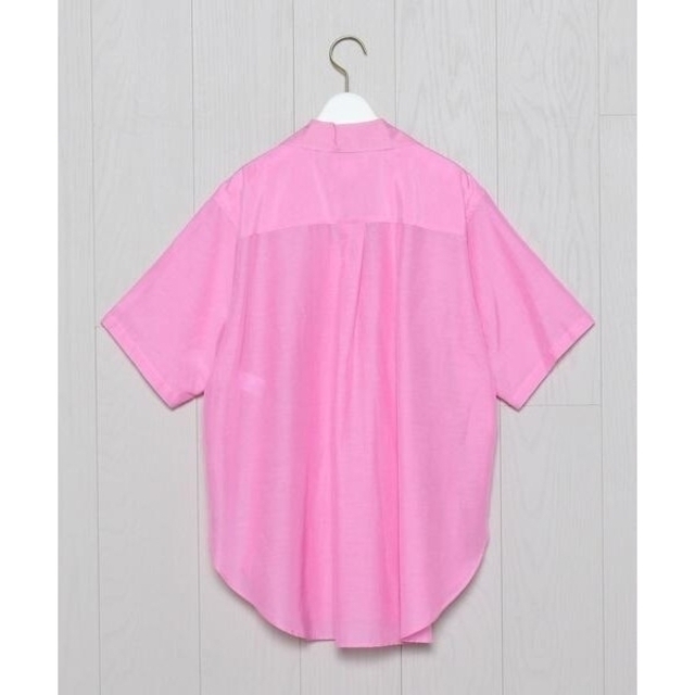 BEAUTY&YOUTH UNITED ARROWS(ビューティアンドユースユナイテッドアローズ)のH beauty COTTON SILK OPEN COLLAR SHIRT レディースのトップス(シャツ/ブラウス(半袖/袖なし))の商品写真