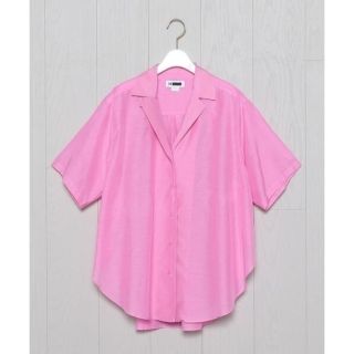 ビューティアンドユースユナイテッドアローズ(BEAUTY&YOUTH UNITED ARROWS)のH beauty COTTON SILK OPEN COLLAR SHIRT(シャツ/ブラウス(半袖/袖なし))