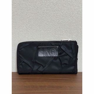 マルタンマルジェラ(Maison Martin Margiela)の新品 MM6 メゾンマルジェラ  L字ファスナー 長財布 薄型 ブラック(財布)