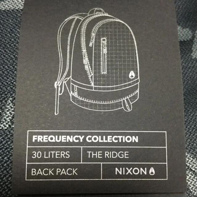 NIXON(ニクソン)のNIXON リュックサック メンズのバッグ(バッグパック/リュック)の商品写真