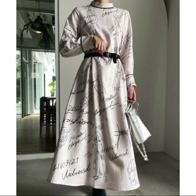 新品！アメリヴィンテージ UND JULIA SKETCH DRESS 2022新入荷