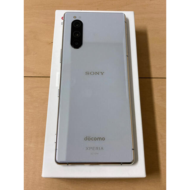 [美品]Sony XPERIA 5 SO-01M グレー おまけ