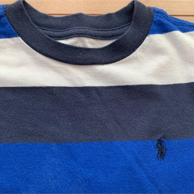 POLO RALPH LAUREN(ポロラルフローレン)のゆきゆき様専用【ラルフローレン】 ボーダー Tシャツ　3T（100㎝） キッズ/ベビー/マタニティのキッズ服男の子用(90cm~)(Tシャツ/カットソー)の商品写真