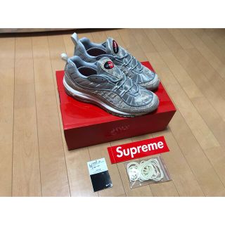 AIR+MAX+98+Supremeの通販 100点以上 | フリマアプリ ラクマ 売り半額 【送料込み】赤27センチsupreme ×air max98 Nike スニーカー