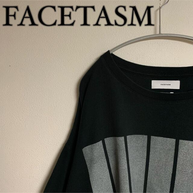 【希少】FACETASM ファセッタズム　ビッグサイズ　デザイン　Tシャツ　黒