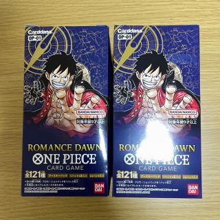 ROMANCE DAWN 2BOX 新品未開封 ワンピースカードゲーム(Box/デッキ/パック)